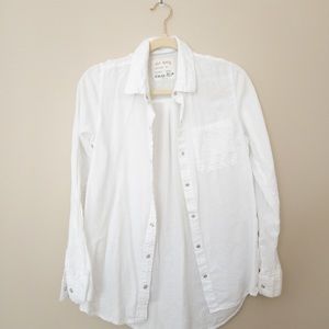Soft and Light - White Button Down